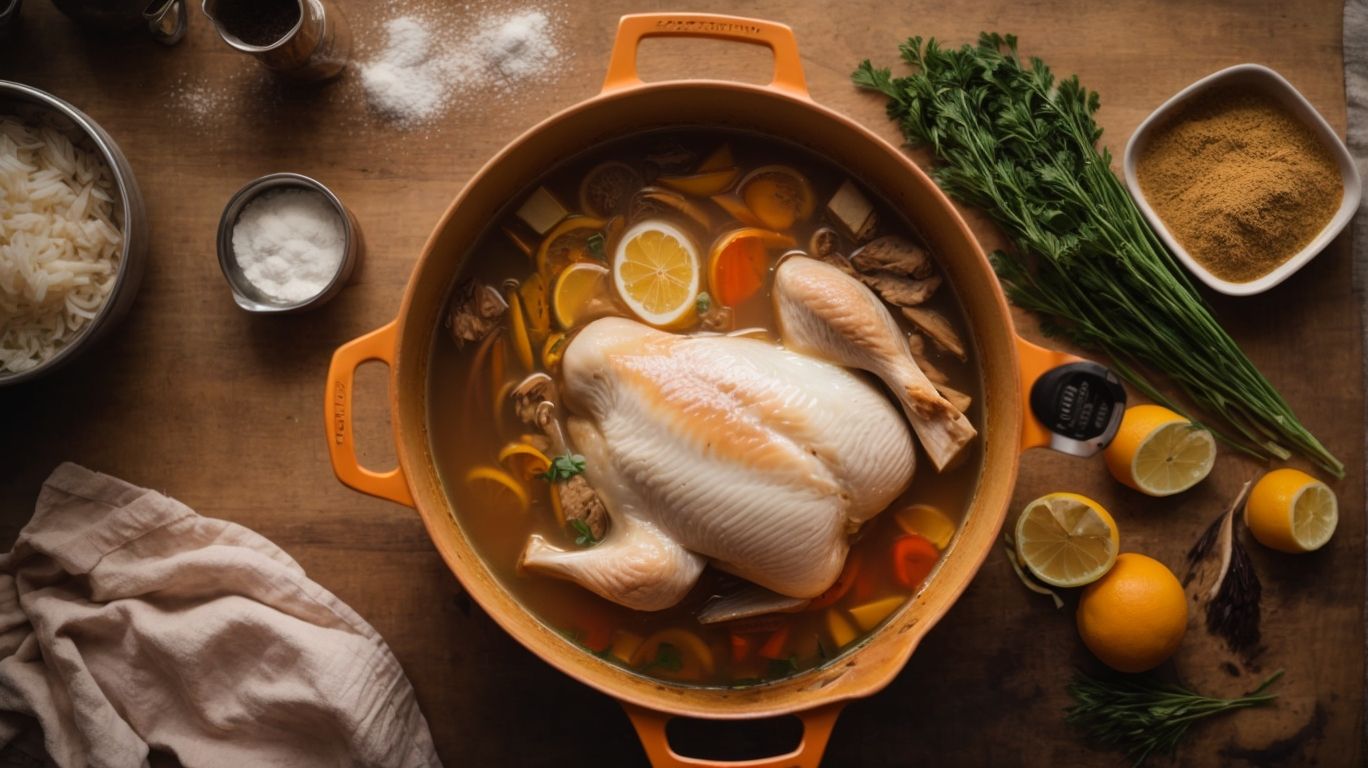 How To Make The Broth - How to Cook Chicken for Chicken Noodle Soup? 