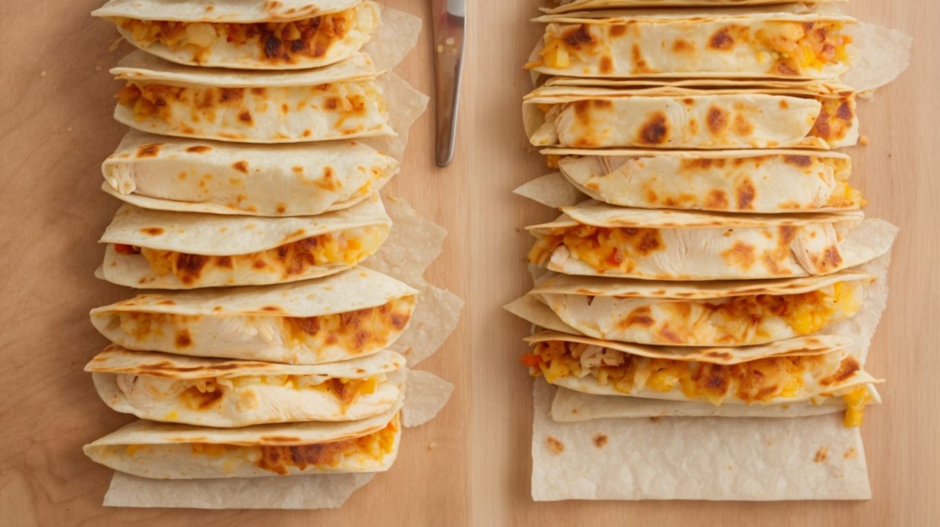 How to Assemble the Quesadillas? - How to Cook Chicken for Quesadillas? 