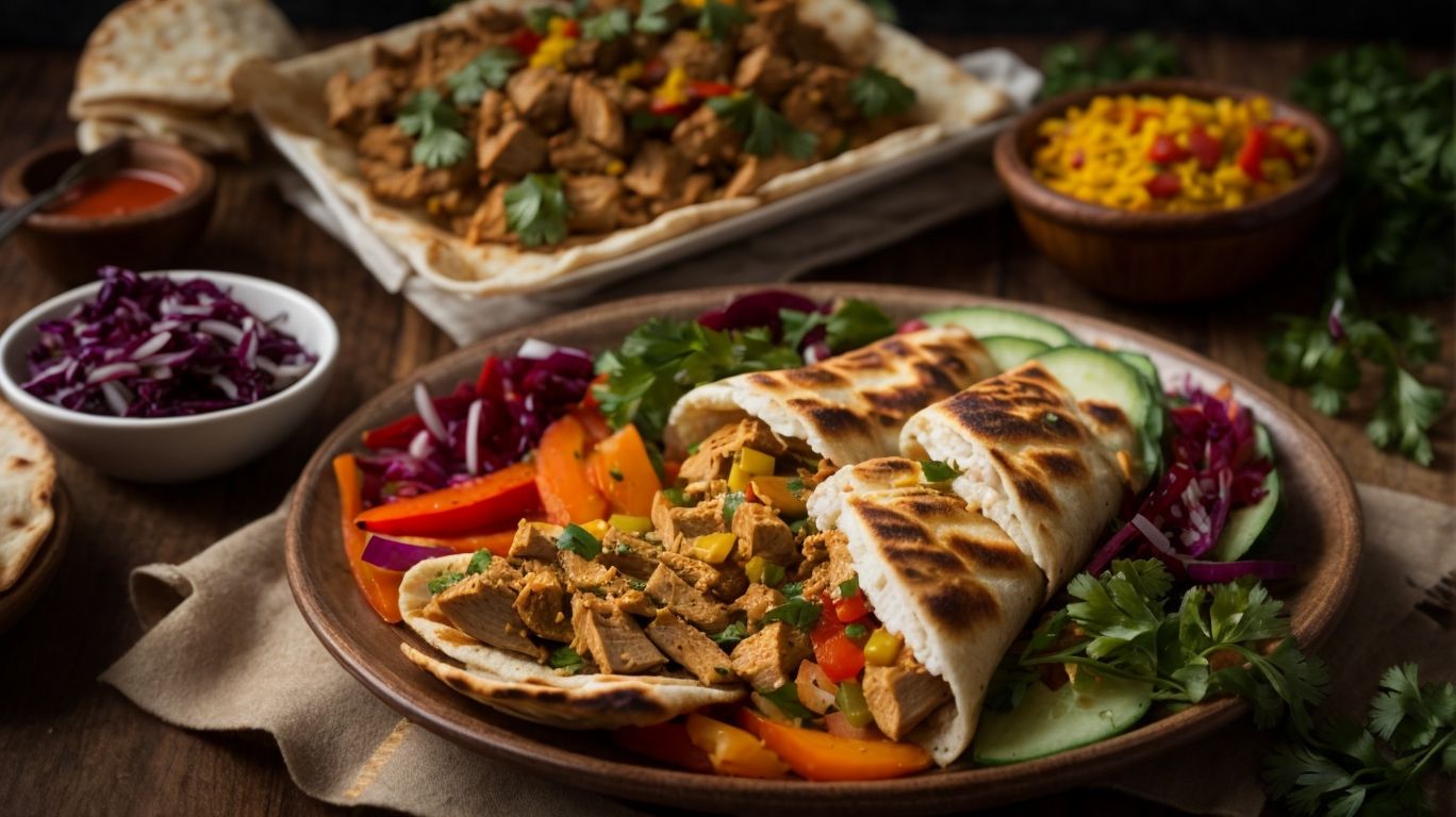 Serving and Enjoying the Chicken Shawarma - How to Cook Chicken Shawarma From Trader Joe