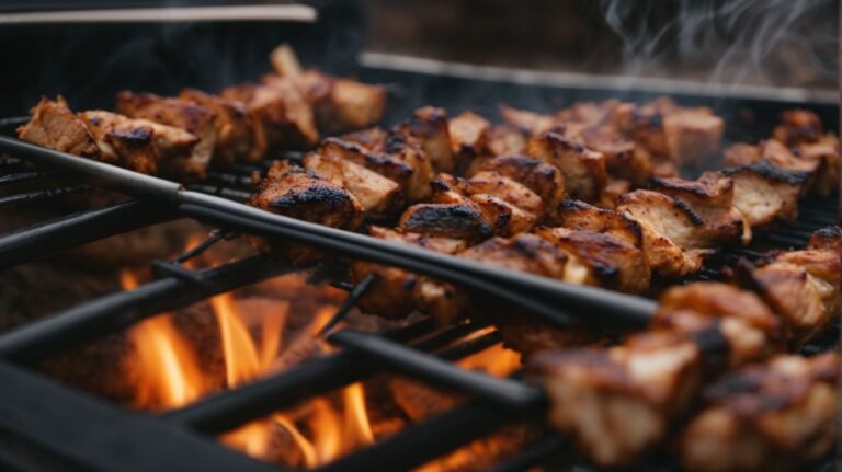 How to Cook Chicken Skewers Under Grill?