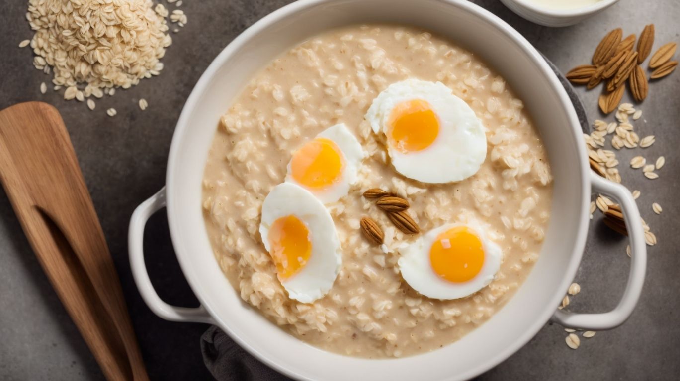 Combining Egg Whites and Oatmeal - How to Cook Egg Whites Into Oatmeal? 