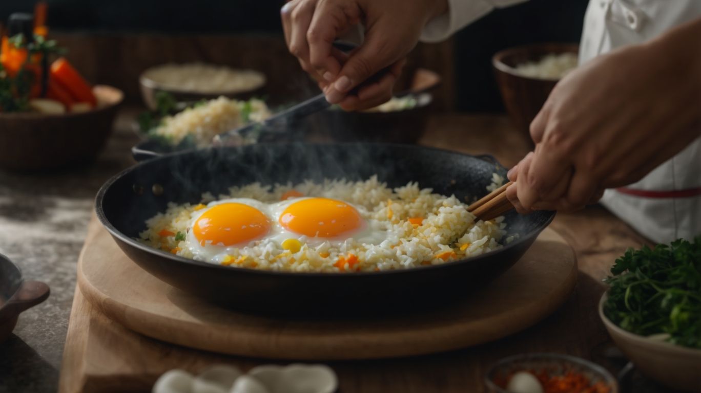 Tips for Cooking Egg Rice - How to Cook Egg With Rice? 
