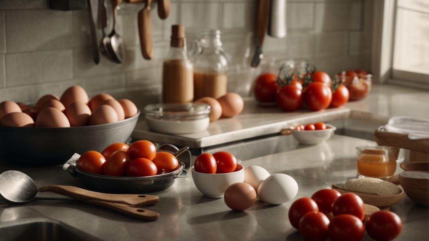 What Ingredients are Needed for Egg and Tomato Dish? - How to Cook Egg With Tomato? 
