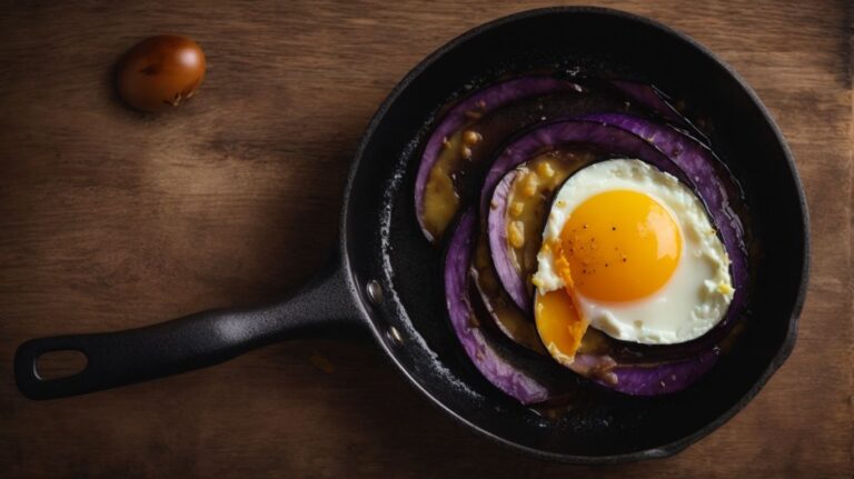 How to Cook Eggplant With Egg?