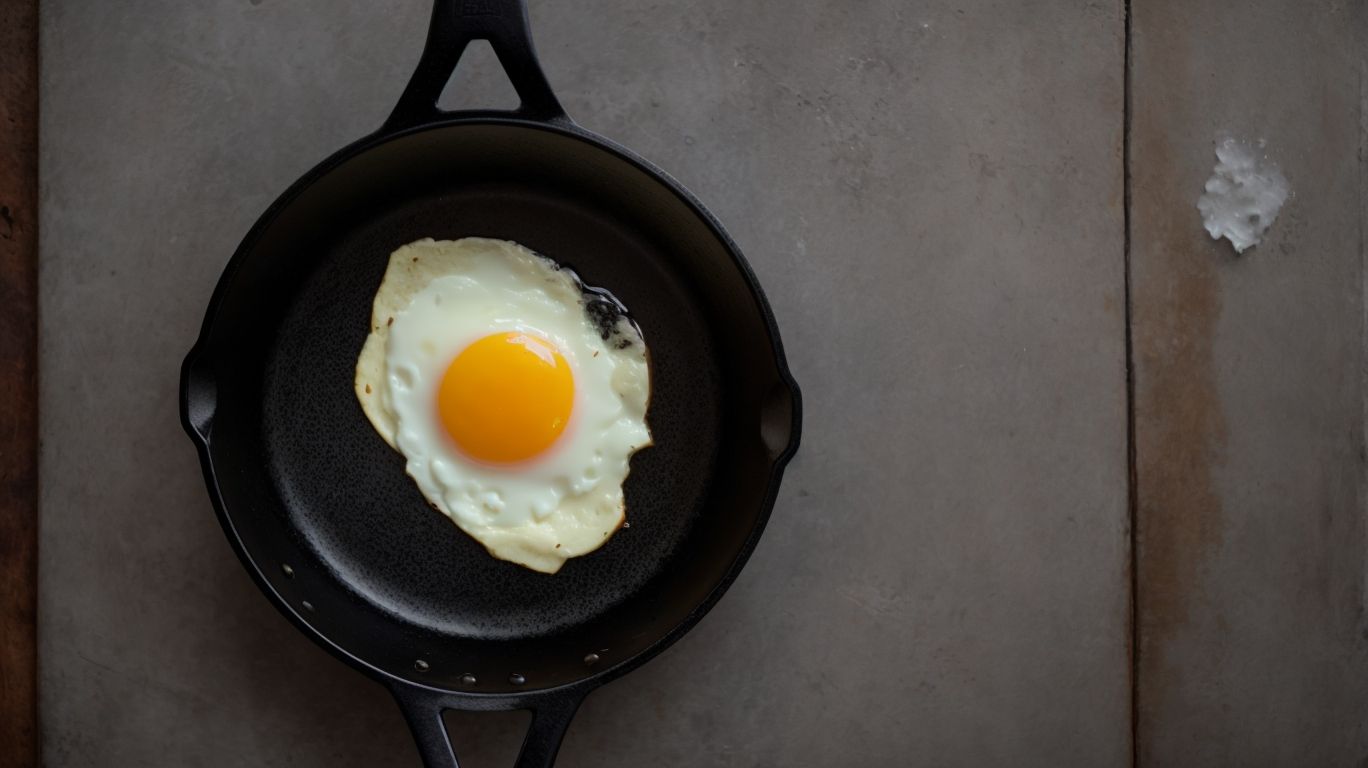 How to Prepare Your Cast Iron Pan for Cooking Eggs? - How to Cook Eggs in Cast Iron Without Sticking? 