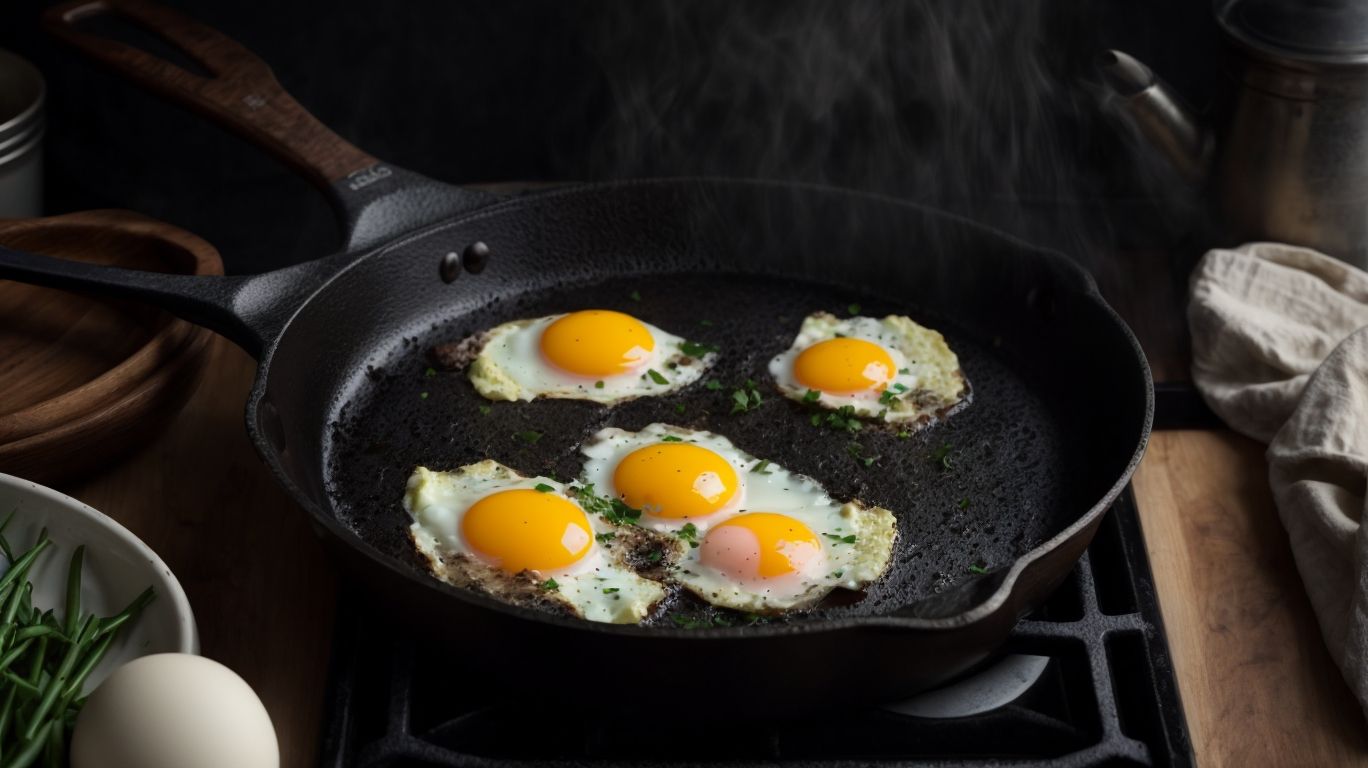 How to Season Your Cast Iron Pan - How to Cook Eggs on Cast Iron? 