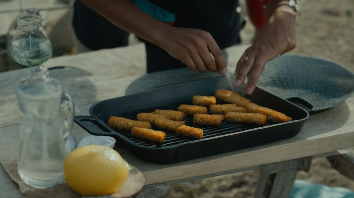 Preparing the Fish Fingers - How to Cook Fish Fingers Under Grill? 