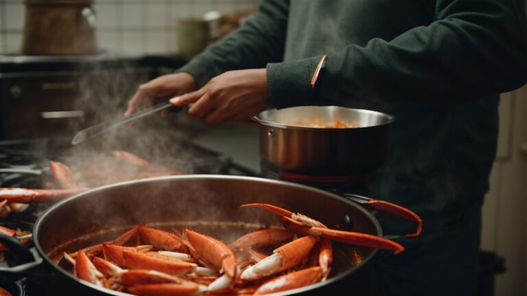 How to Cook Frozen Crab Legs Without a Steamer?