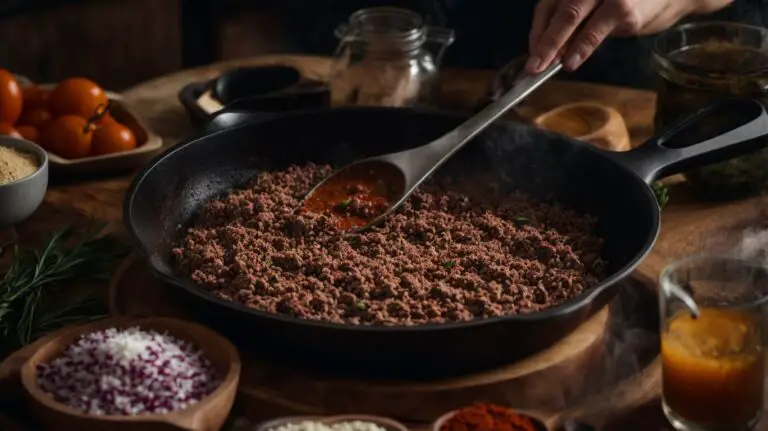 How to Cook Ground Beef for Nachos?