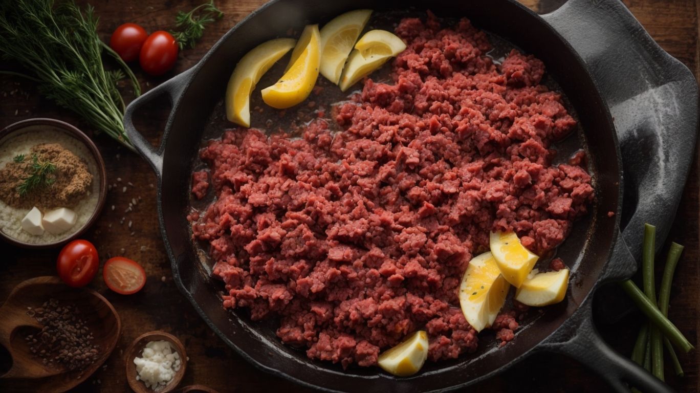 Steps to Cook Ground Beef from Frozen - How to Cook Ground Beef From Frozen? 