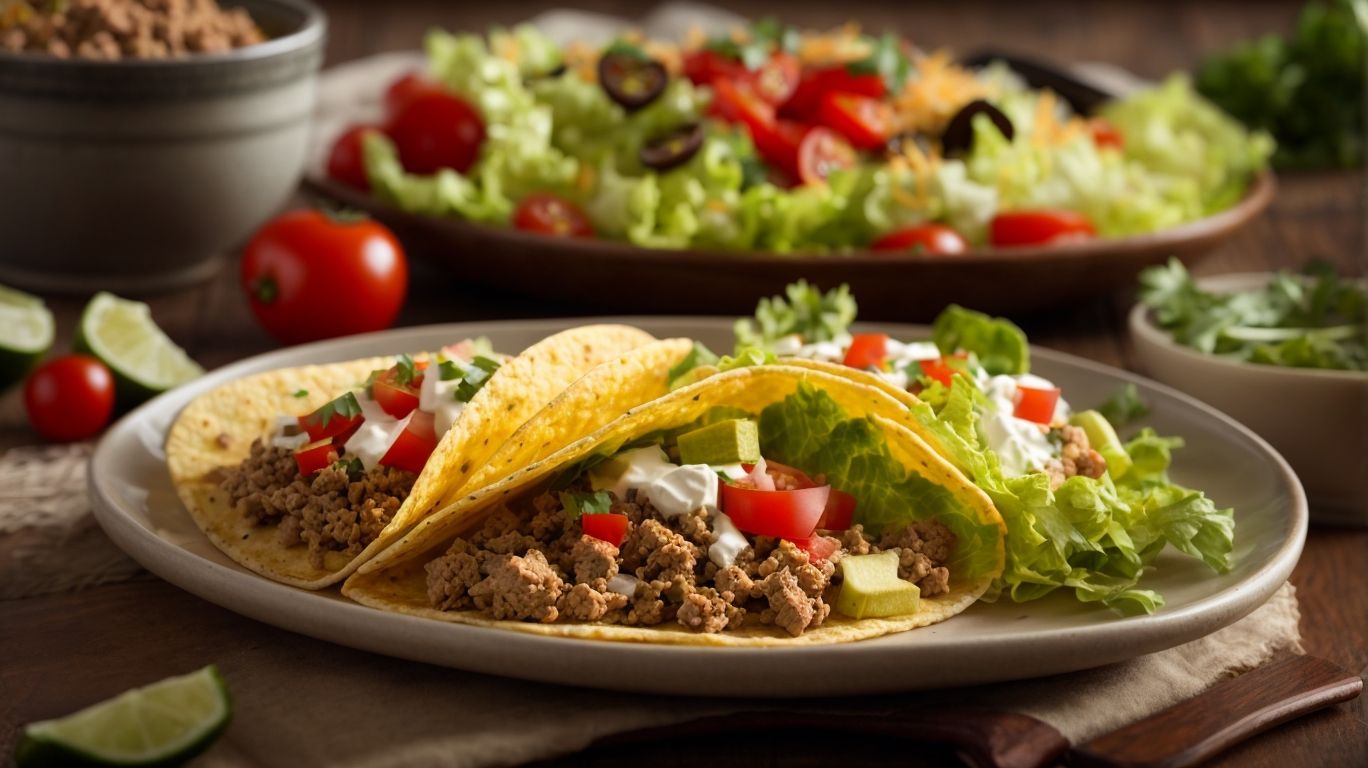 How to Assemble and Serve Ground Turkey Tacos? - How to Cook Ground Turkey for Tacos? 