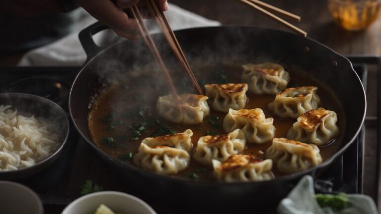 How to Cook Gyoza on a Pan?