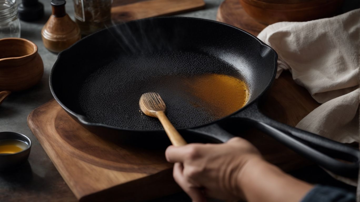 Seasoning Your Cast Iron Cookware - How to Cook in Cast Iron Without Sticking? 