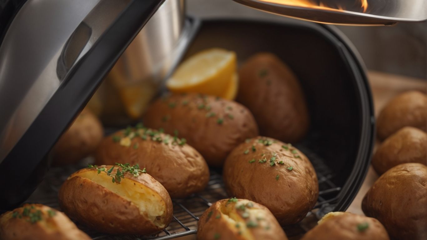 Steps to Cook Jacket Potatoes in an Air Fryer - How to Cook Jacket Potato in Air Fryer Uk? 