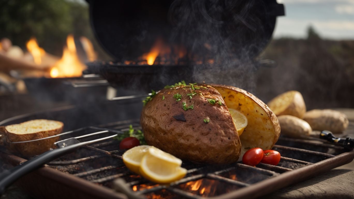 Cooking Jacket Potato on BBQ - How to Cook Jacket Potato on Bbq? 