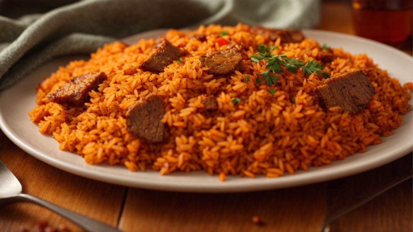 What is Jollof Rice? - How to Cook Jollof Rice With Meat? 