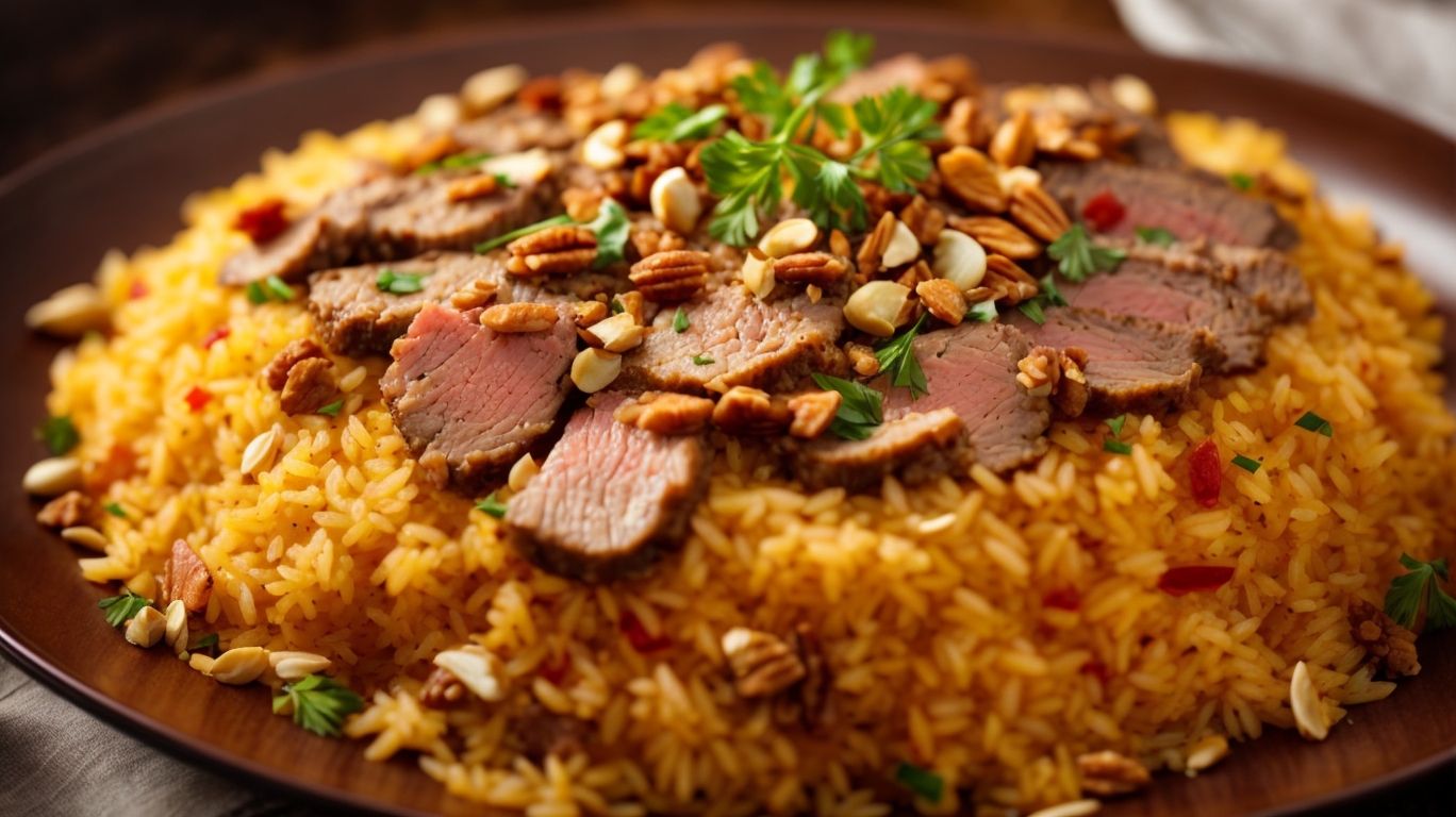 How to Cook Kabsa Rice With Meat?