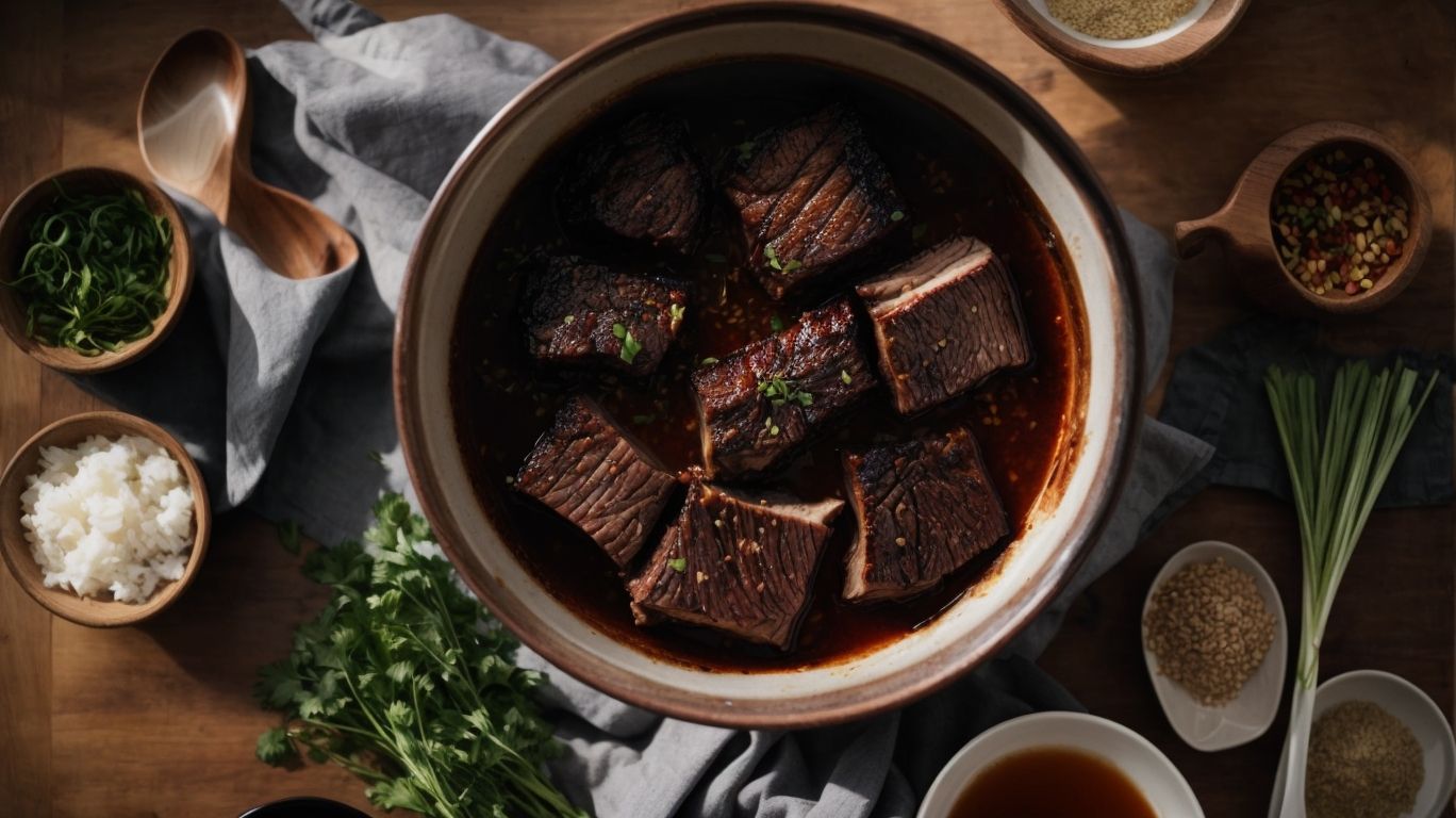 Preparing the Short Ribs - How to Cook Korean Short Ribs on Stove? 