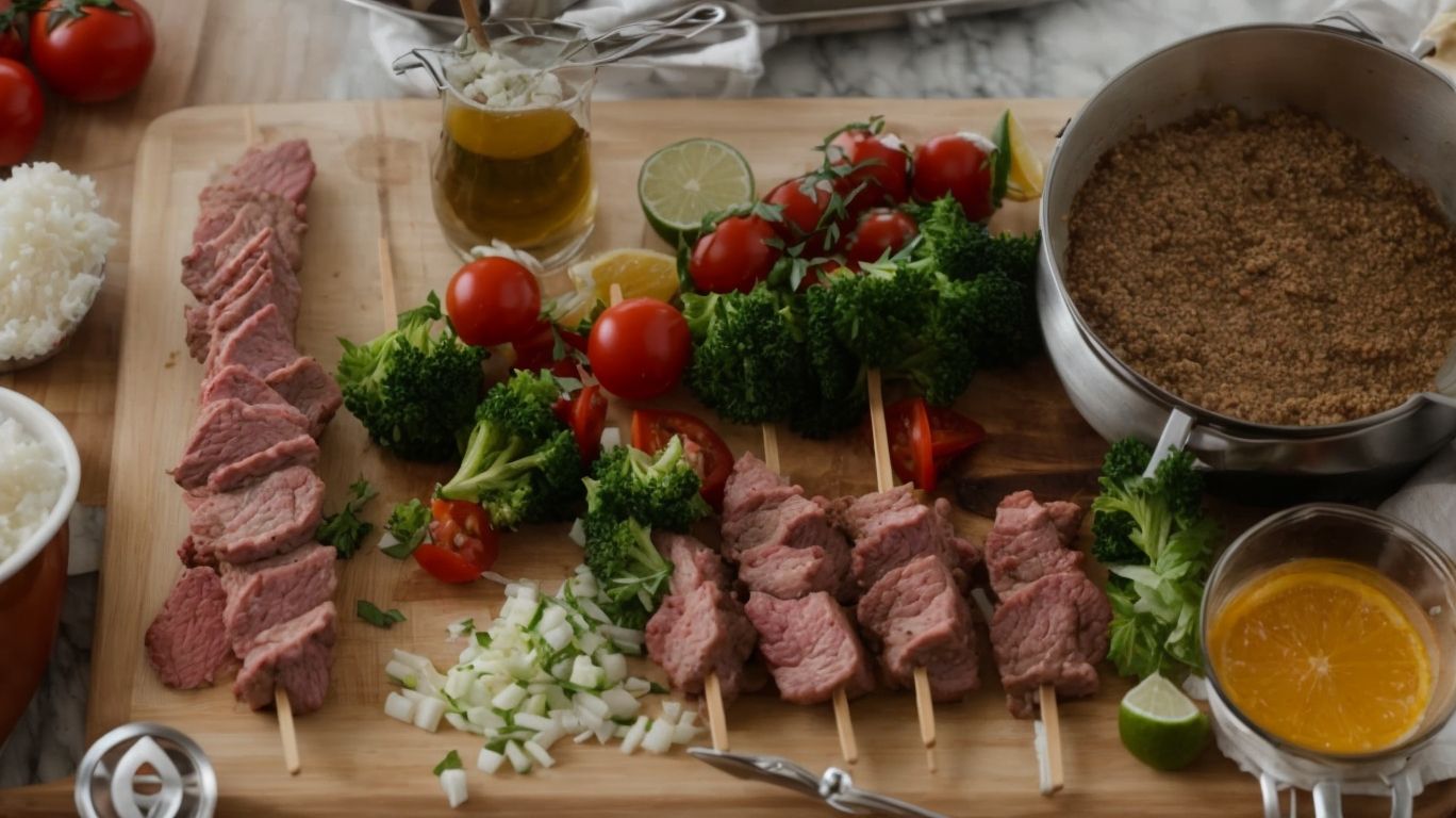 How to Assemble the Lamb Kebabs? - How to Cook Lamb Kebabs Under Grill? 