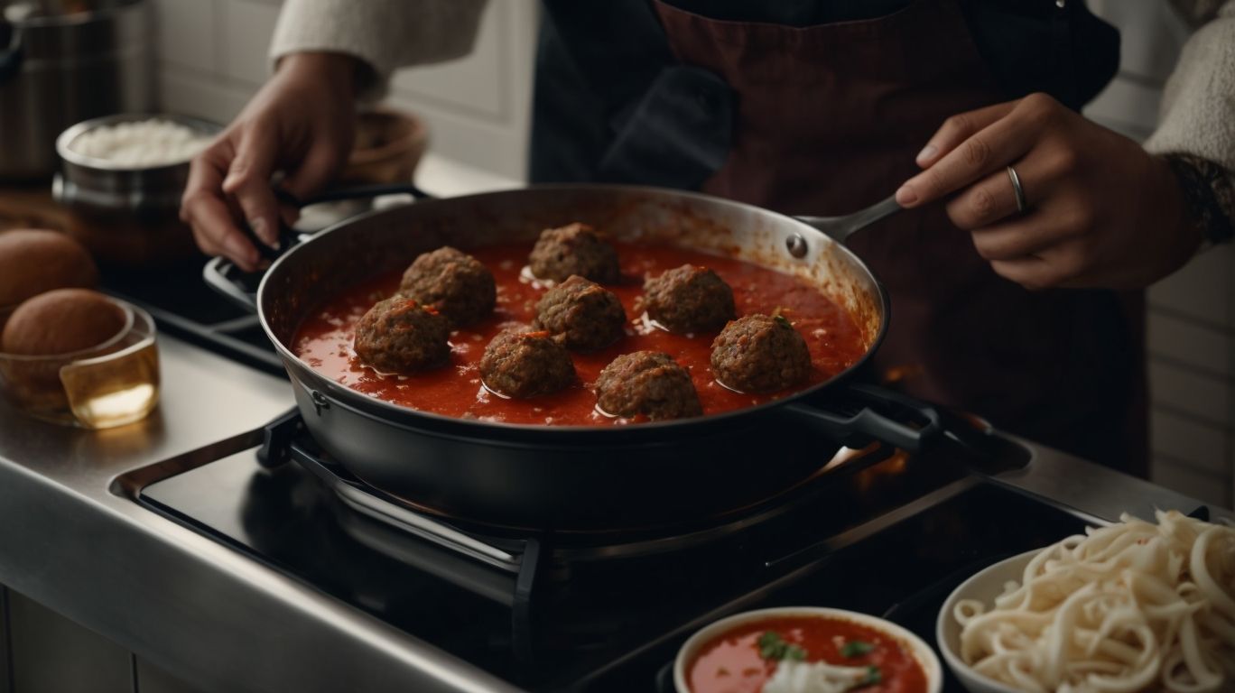 Preparation of Sauce - How to Cook Meatballs With Sauce? 