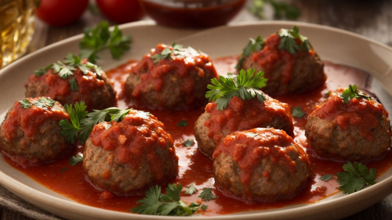 Serving Suggestions for Meatballs - How to Cook Meatballs? 
