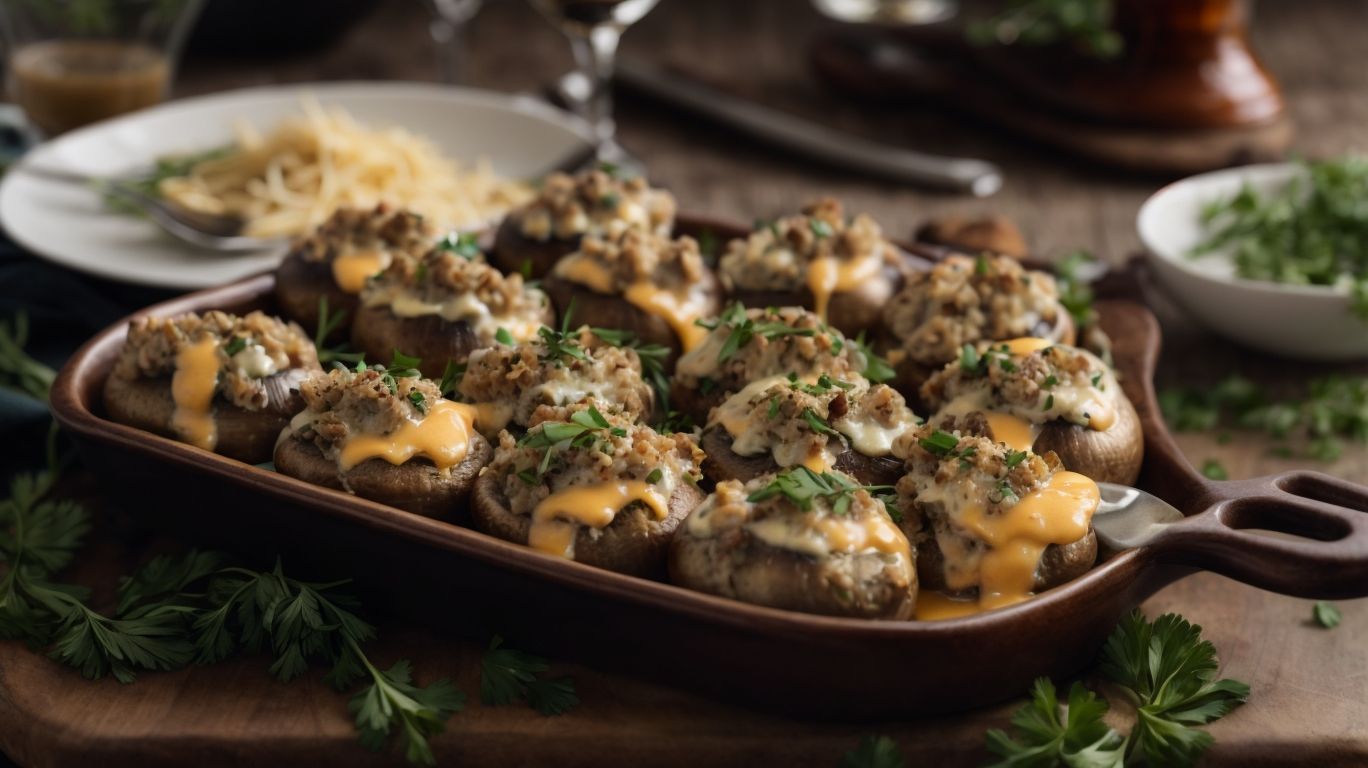 What Are Some Serving Suggestions for Stuffed Mushrooms? - How to Cook Mushrooms for Stuffed Mushrooms? 