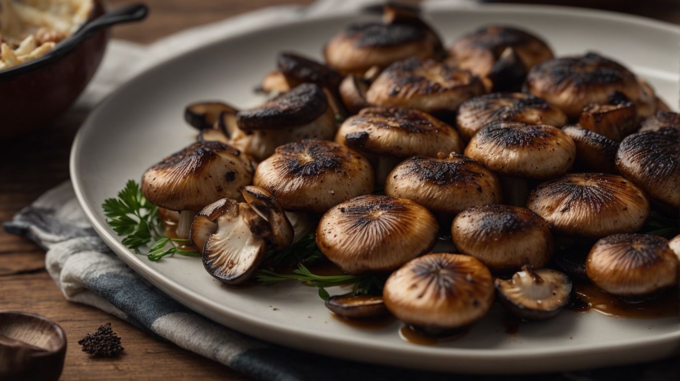 How to Serve Grilled Mushrooms? - How to Cook Mushrooms Under the Grill? 