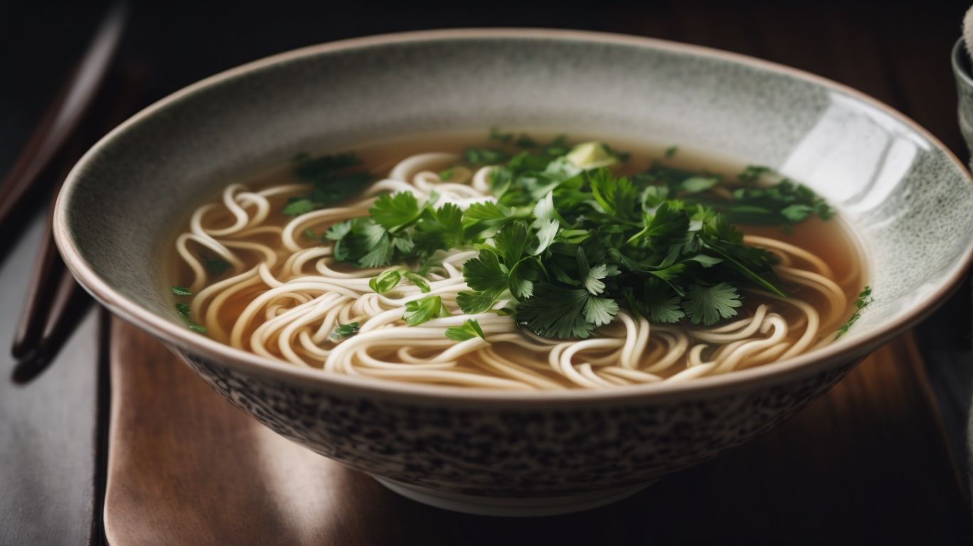 Conclusion - How to Cook Noodles for Pho? 