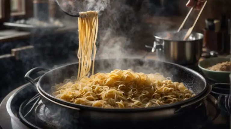 How to Cook Noodles on a Pan?