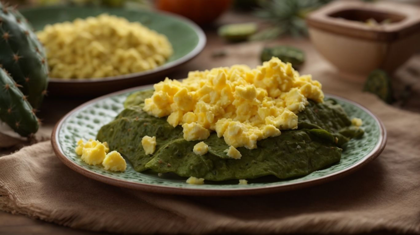Tips and Tricks for Cooking Nopales With Eggs - How to Cook Nopales With Eggs? 