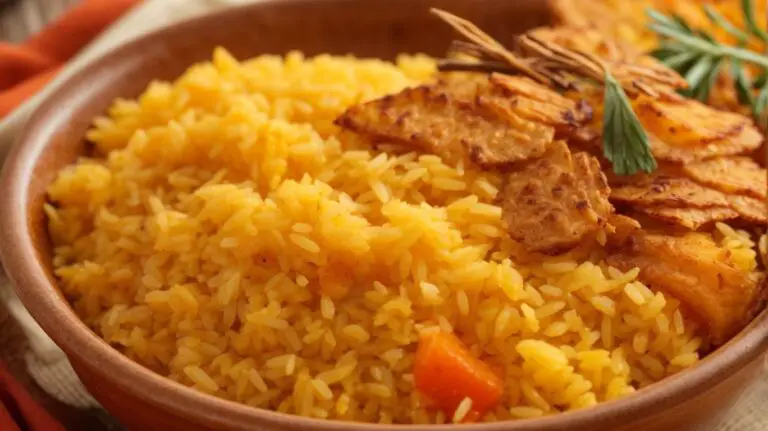 How to Cook Palm Oil Rice Without Tomatoes?