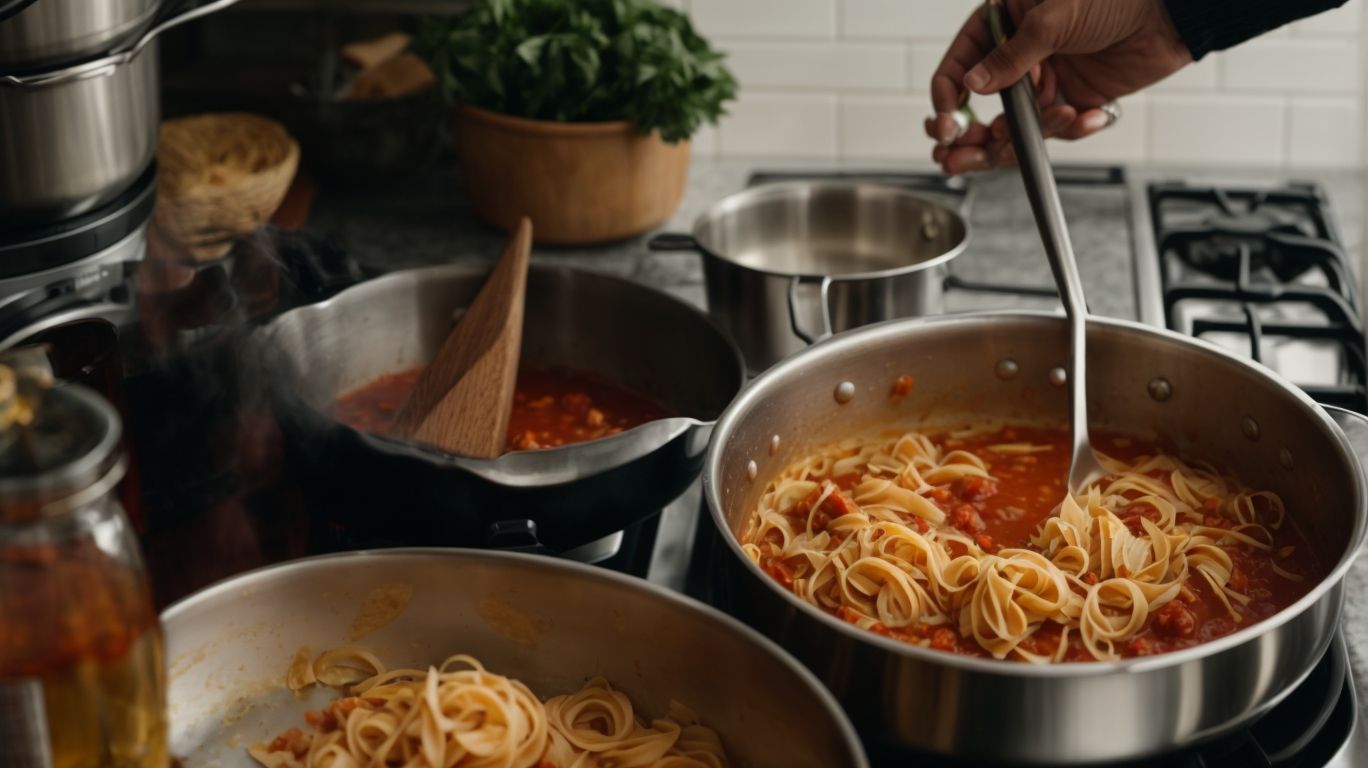 Why Do Some People Cook Pasta and Sauce Separately? - How to Cook Pasta More After Sauce? 