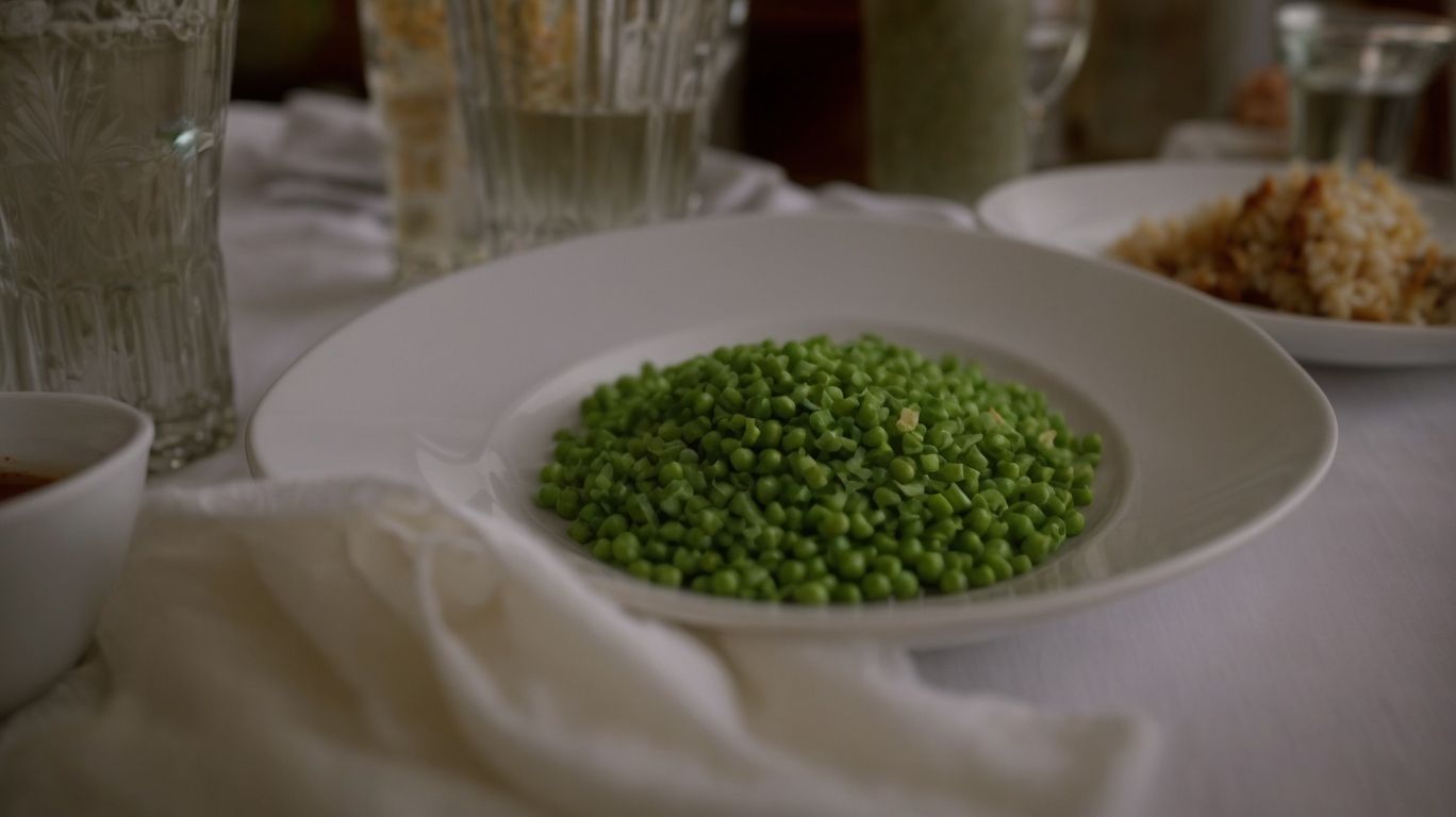 Serving and Pairing Peas and Rice - How to Cook Peas With Rice? 