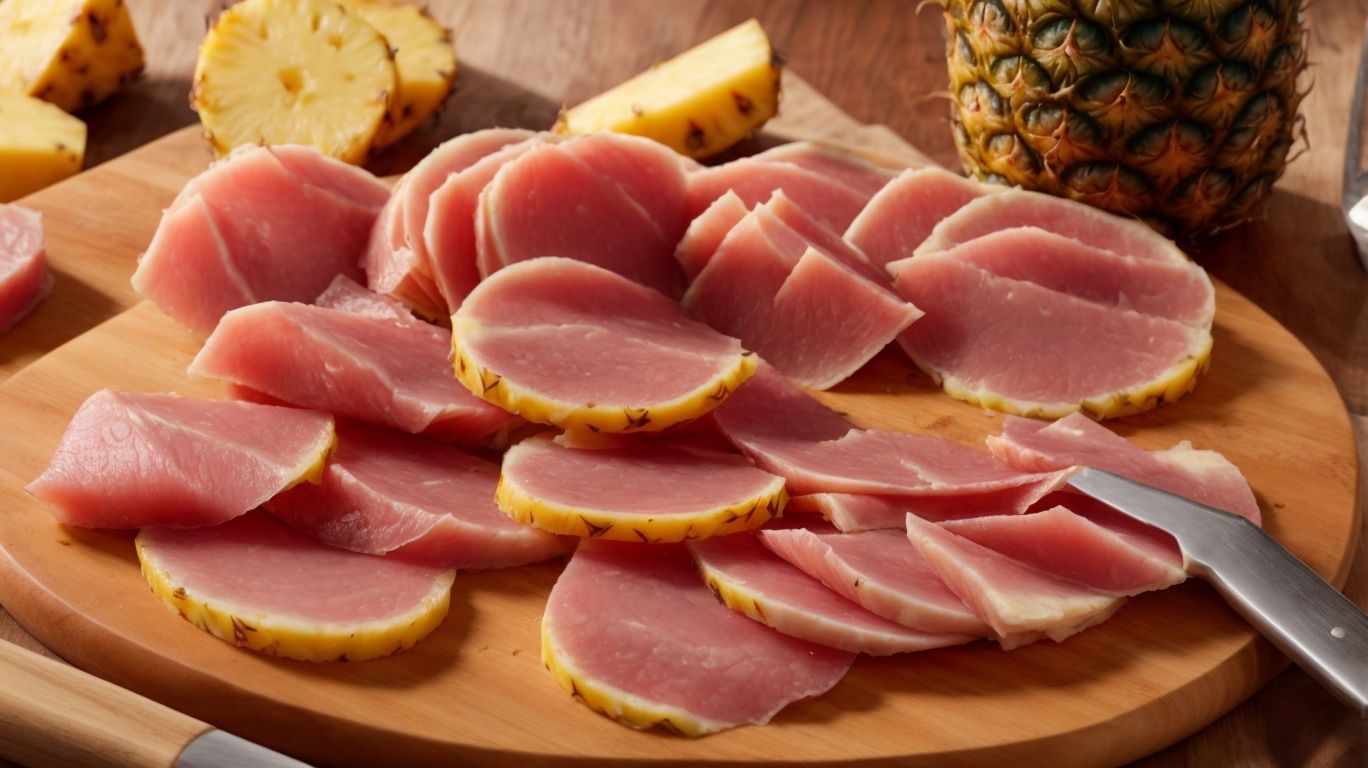 How to Cook Pineapple With Ham?