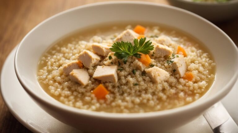 How to Cook Quinoa With Chicken Broth?
