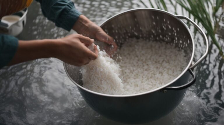 How to Cook Rice After Rinsing?