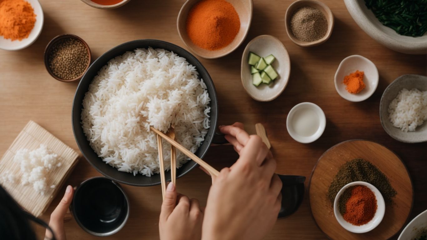 Seasoning the Sushi Rice - How to Cook Rice for Sushi in Rice Cooker? 