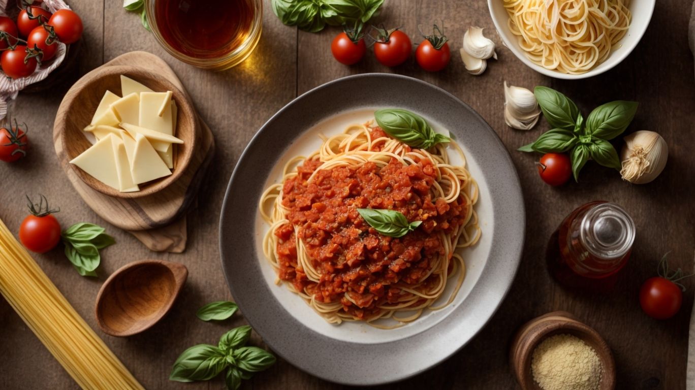 What Are the Ingredients for Spaghetti With Sauce? - How to Cook Spaghetti With Sauce? 