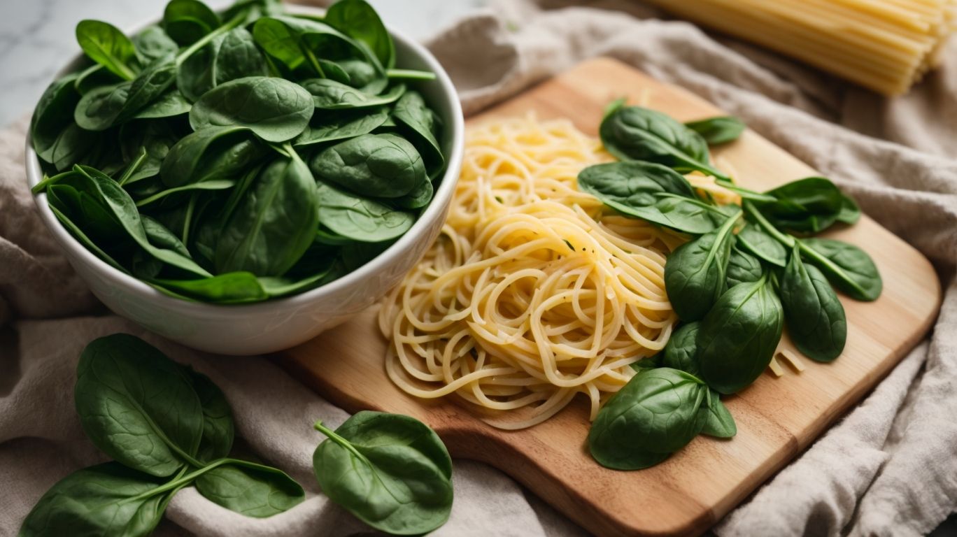 What are the Ingredients for Spinach Pasta? - How to Cook Spinach Into Pasta? 