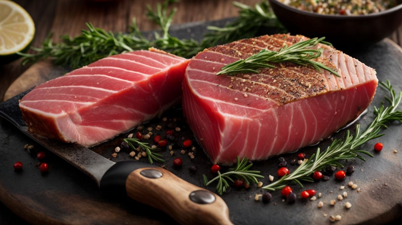 How to Prepare Tuna Steak for Cooking - How to Cook Tuna Steak on Pan? 