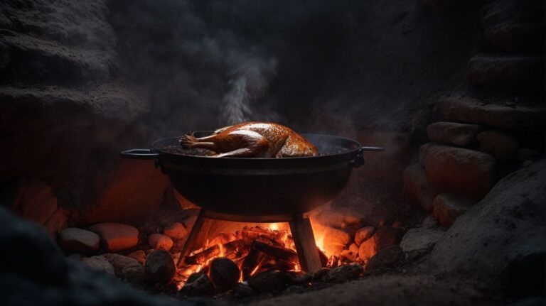 How to Cook Turkey Underground?