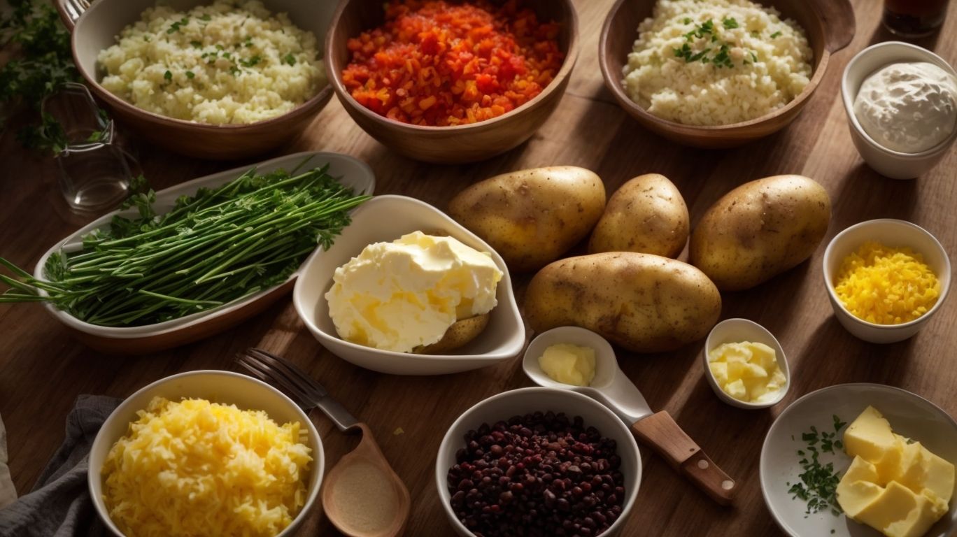 Ingredients and Equipment Needed - How to Cook Twice Baked Potatoes From Hy Vee? 