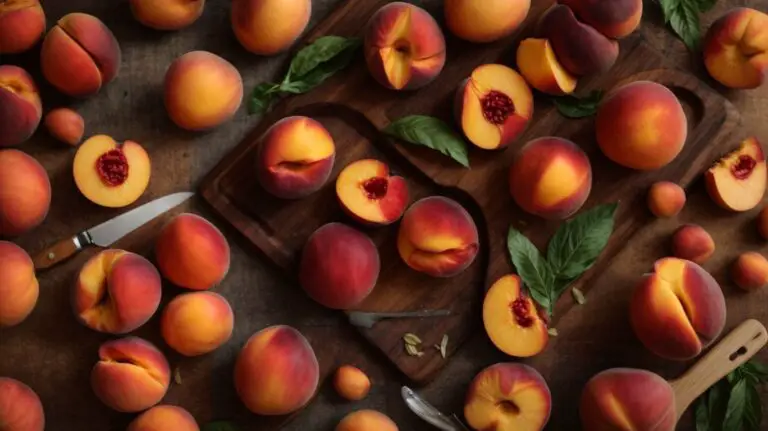 How to Cook Under Ripe Peaches?