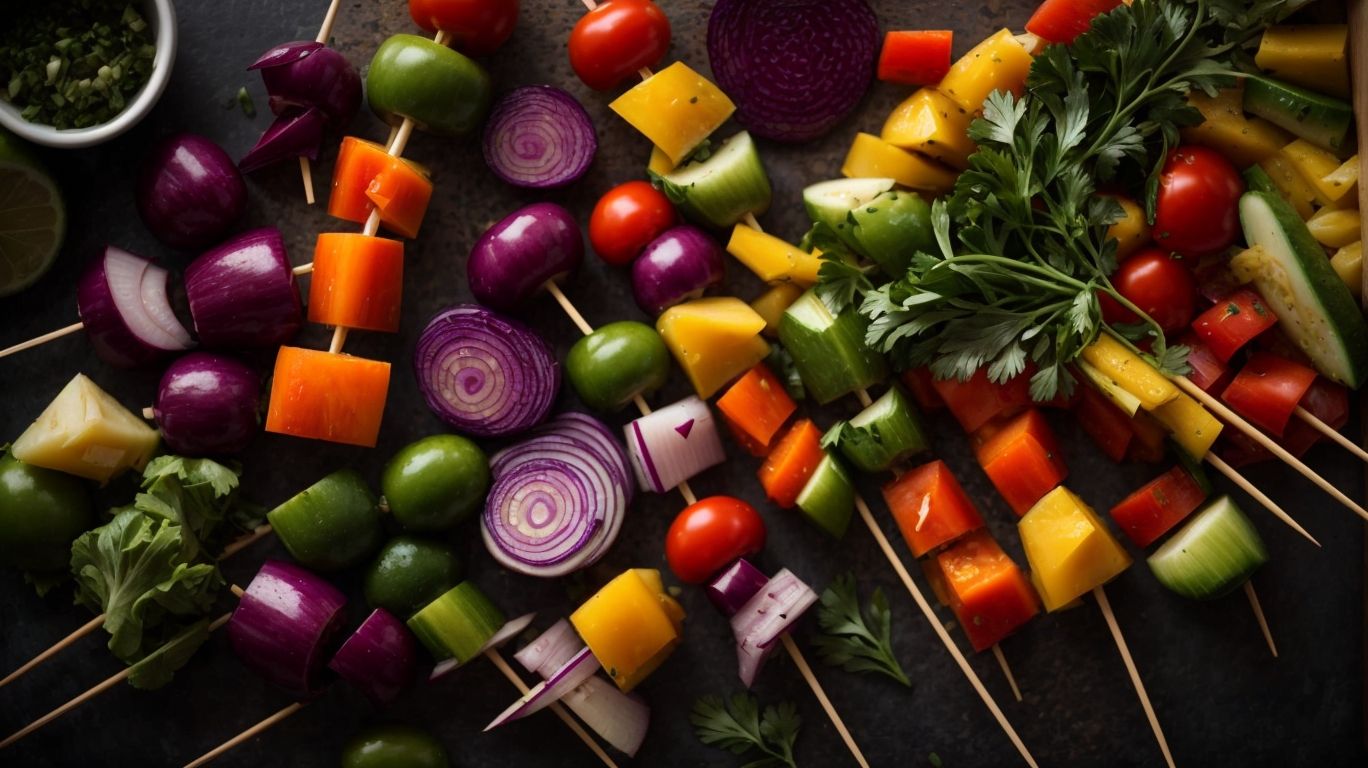 How to Prepare Vegetables for Kabobs? - How to Cook Vegetable Kabobs on the Grill? 