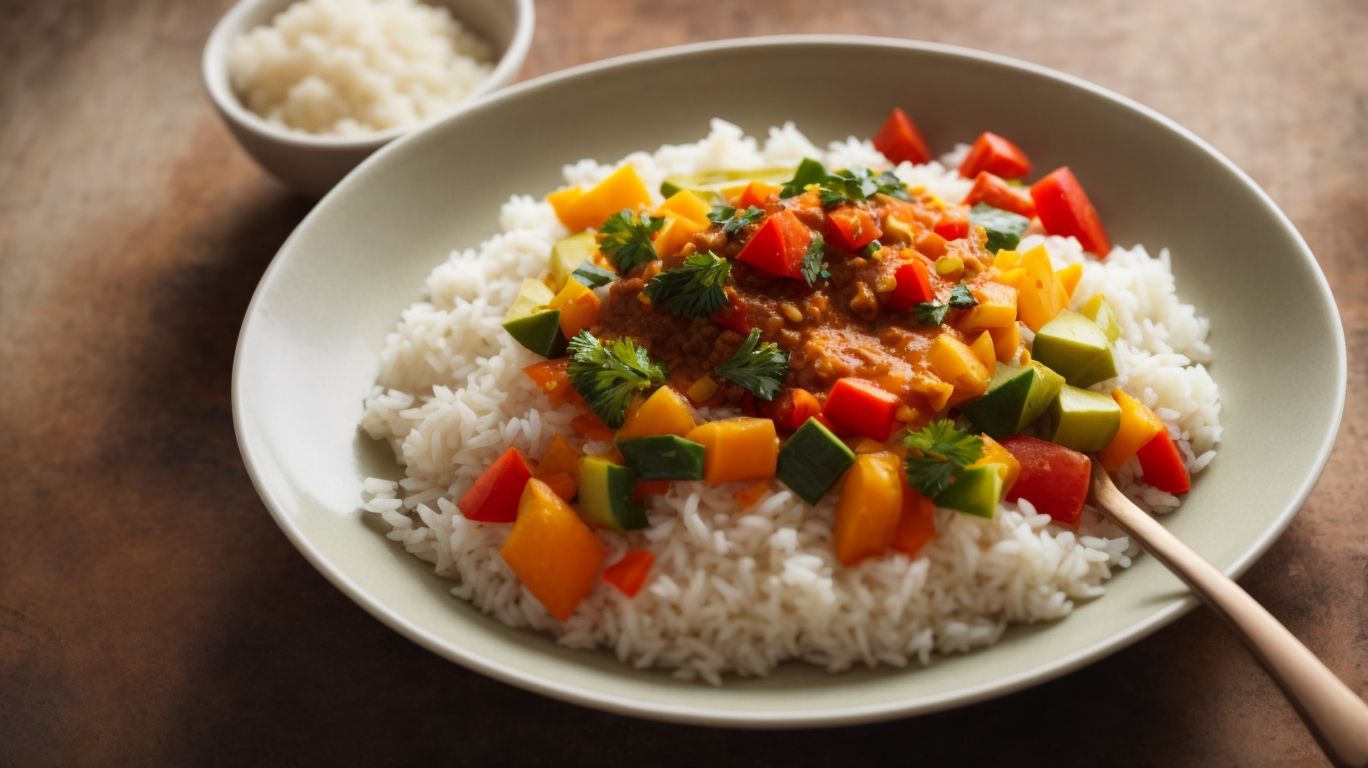 How to Cook Vegetable Sauce for White Rice?