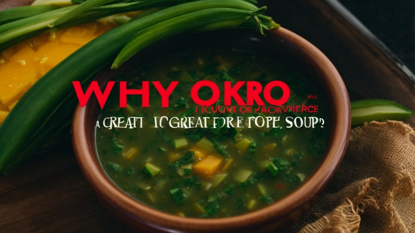 Why is Okro a Great Ingredient for Soup? - How to Cook Vegetable Soup With Okro? 
