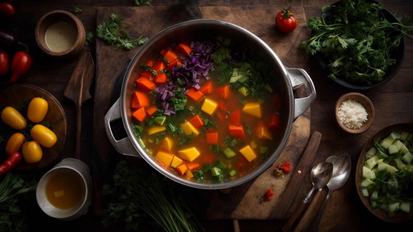 How to Cook Vegetable Soup?