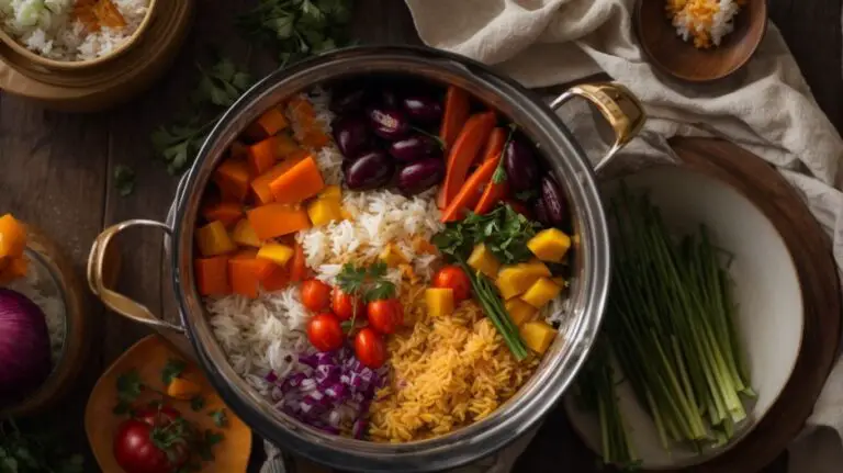 How to Cook Vegetables With Rice?