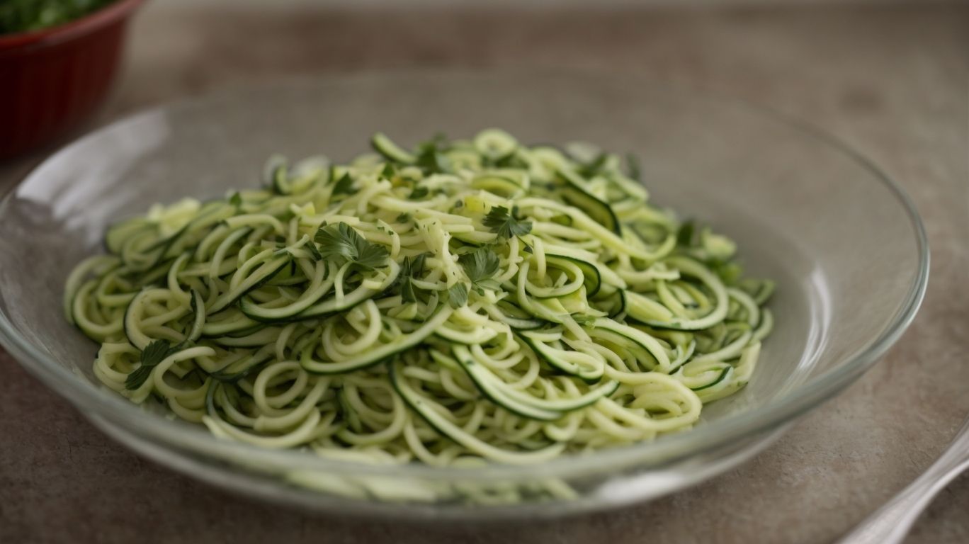 How to Serve and Store Zucchini Noodles? - How to Cook Zucchini Noodles Without Getting Soggy? 